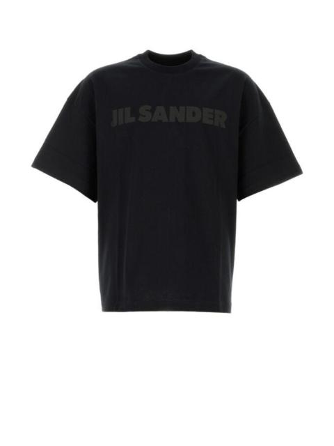 Black cotton t-shirt