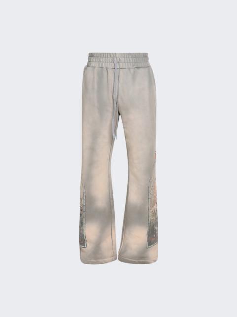 WHO DECIDES WAR Faded Sweatpant Vintage Grey