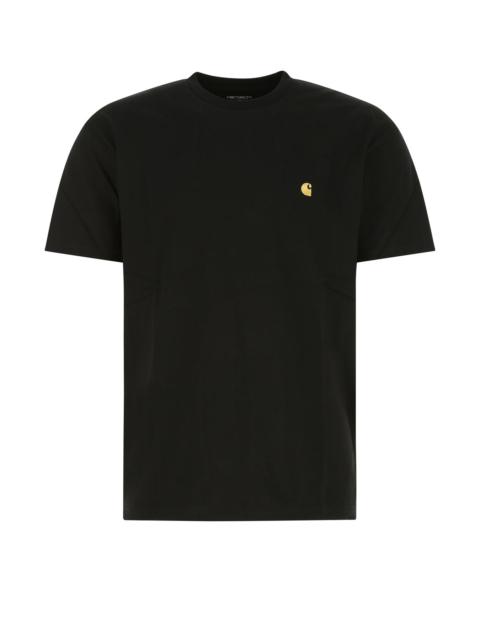 Carhartt Black cotton S/S Chase T-shirt