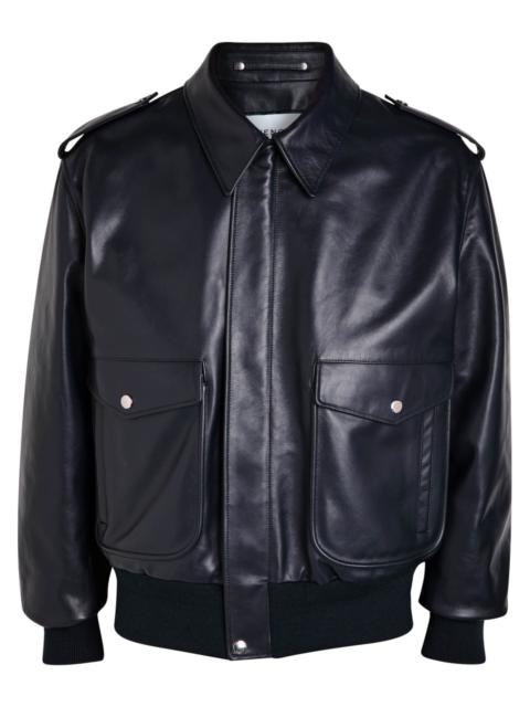 Givenchy Givenchy Padded Leather Bomber Jacket