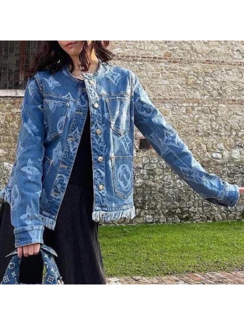 Louis Vuitton Louis Vuitton LV monogram denim jacket