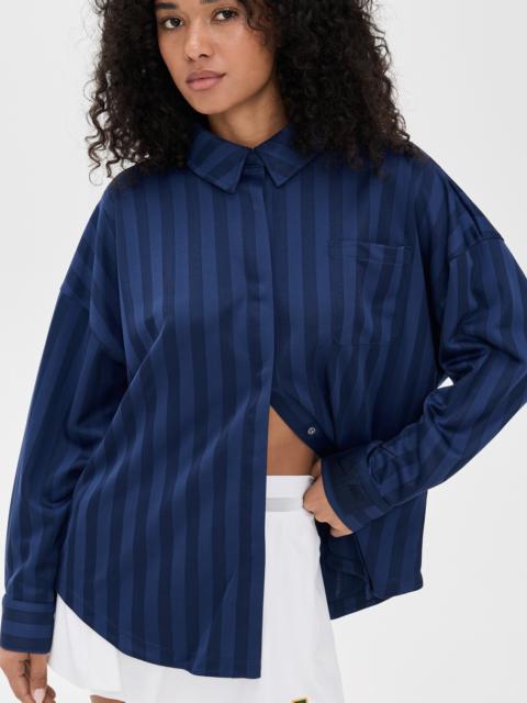 Nike Jacquard Stripe Button Down