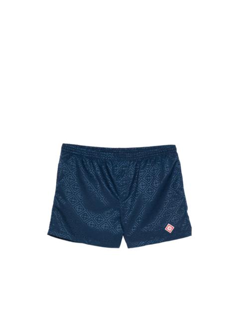 CASABLANCA Casablanca Blue Beachwear - Swim Shorts Men