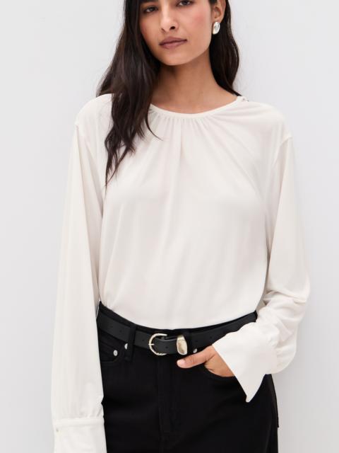 Vince Soft Gathered Blouse