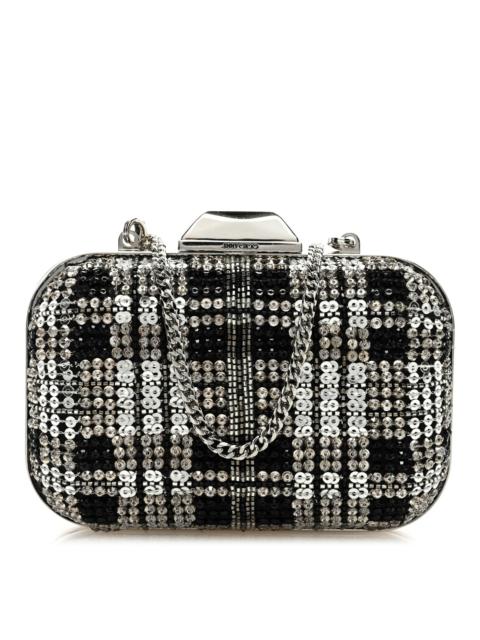 JIMMY CHOO Jimmy Choo Micro Cloud Sequin-Embellished Clutch