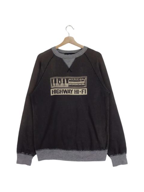 Hysteric Glamour Highway Hi-Fi Crewneck