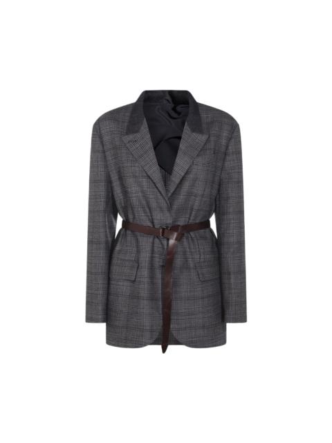 Brunello Cucinelli Grey Wool Blazer