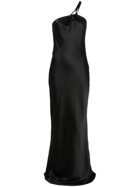 NORMA KAMALI bias-cut one-shoulder gown