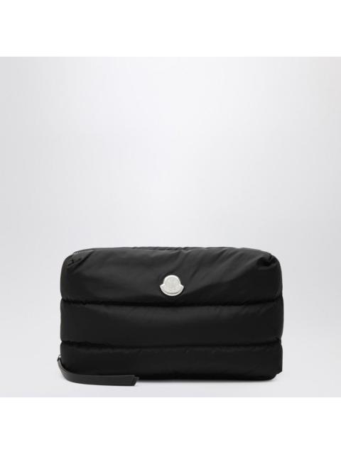 Moncler Moncler Caradoc Beauty Case In Quilted Black Nylon Women