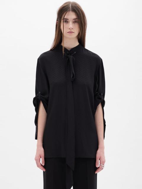 Ann Demeulemeester Dien Stand Collar Long Shirt