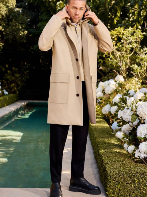 MACKAGE MATHIAS 3-in-1 Balmacaan Coat with Removable Down Liner