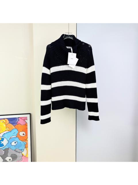 Dior Dior striped knitted sweater