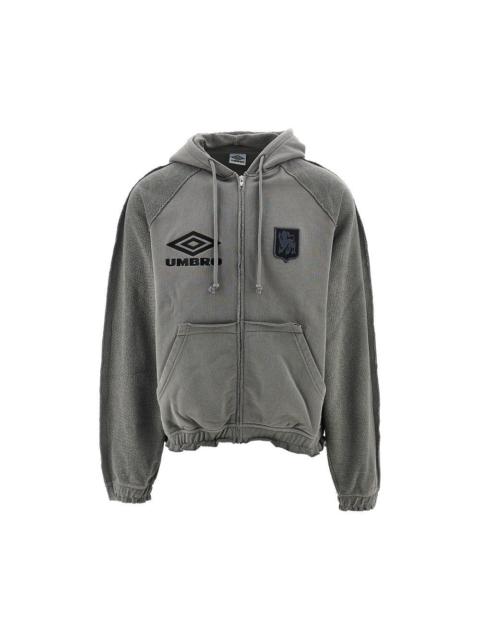 umbro 'ROYAL ARMS' FULL-ZIP HOODIE