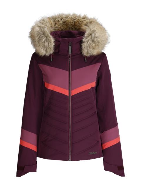 SPYDER Womens Primrose Jacket - Plum