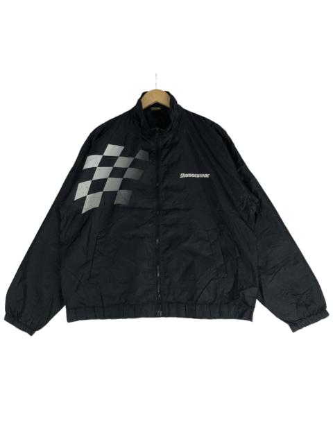 Other Designers Vintage - Bridgestone Zipper Jacket Windbreaker Racing Motorsport