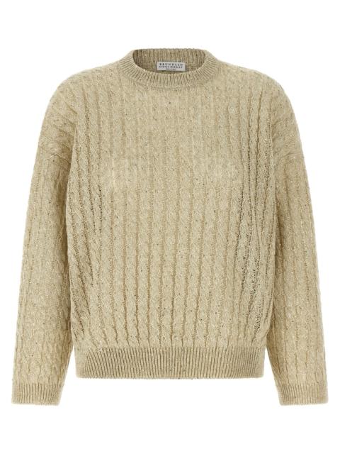 Brunello Cucinelli Brunello Cucinelli Women 'Dazzling Cable' Sweater