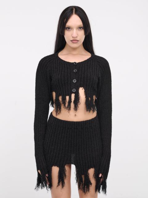 ASHLEY WILLIAMS Reaper Cropped Cardigan