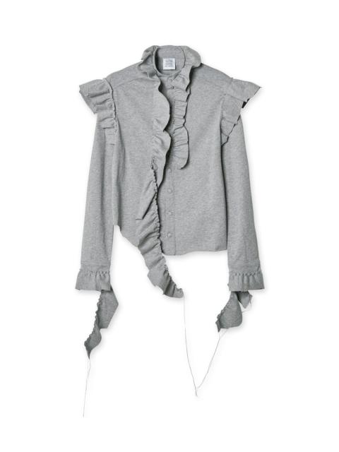 VETEMENTS Deconstructed Jersey Blouse