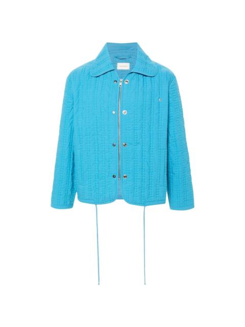 decorative-stitching cotton jacket