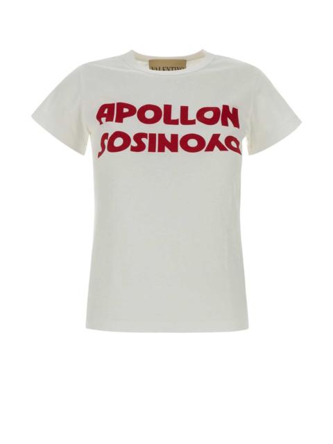 Valentino Valentino Garavani Women White Cotton T-Shirt
