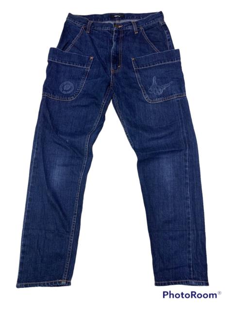 Other Designers Issey Miyake - Ne net jeans distressed