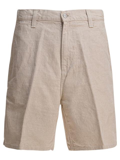 Carhartt WIP Carhartt WIP Walter Single Knee Shorts Beige