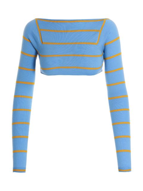 PUCCI Cut-out Cropped Sweater