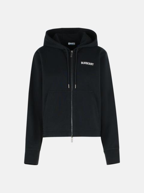 Burberry 'HARPER' BLACK COTTON SWEATSHIRT