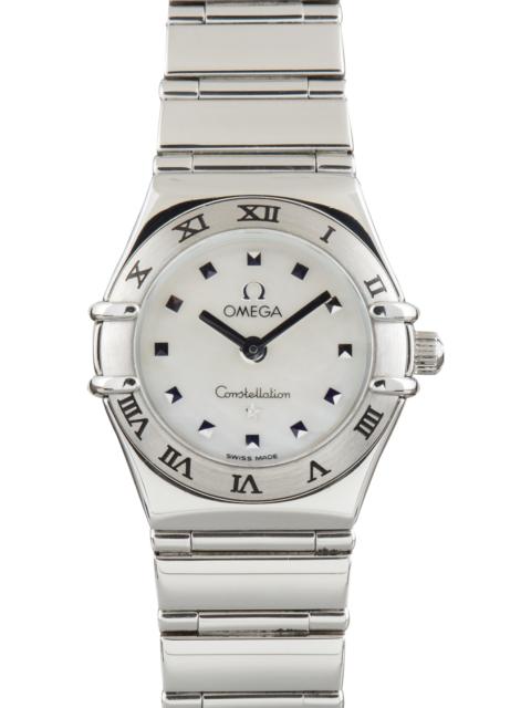 OMEGA Used Stainless Steel Omega Mother of Pearl Constellation