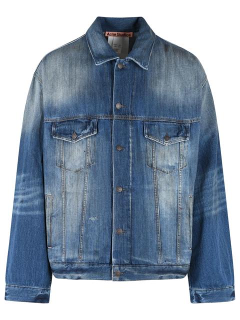 Acne Studios Acne Studios Blue Cotton Jacket