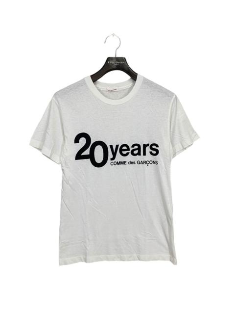 Comme Des Garçons Vintage 1992 comme des garcons 20years anniversary tshirt