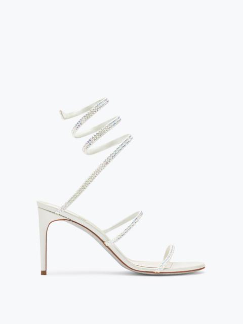 RENE CAOVILLA Satin Jewel Sandals Cleo