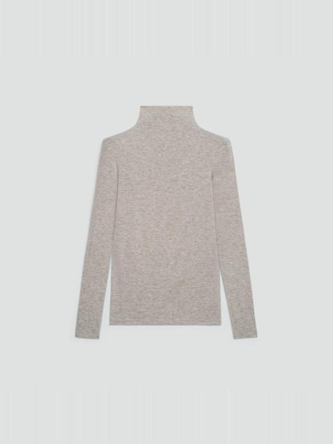Theory Mock Neck Top in Lounge Rib