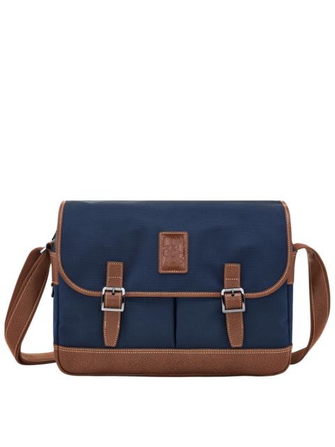 Longchamp Boxford L Crossbody bag Blue - Canvas