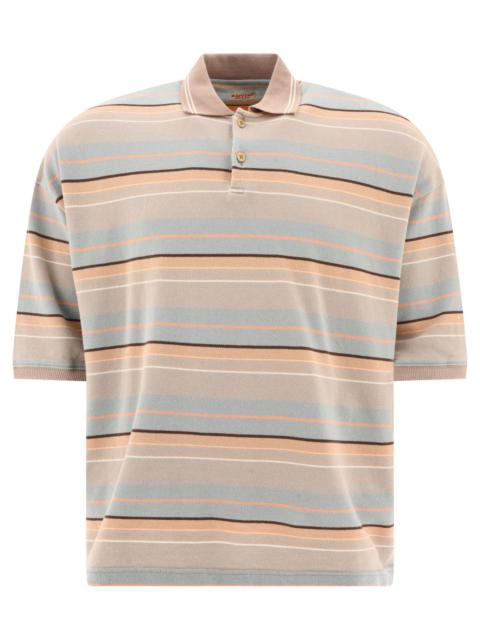Kapital "multi-border Kanoko Box" Polo Shirt