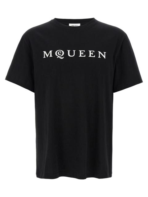 Alexander McQueen Mcqueen T-Shirt White/Black