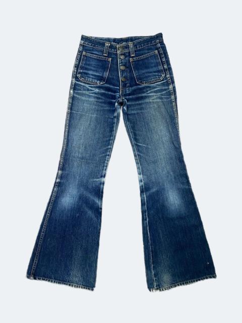 Hysteric Glamour FLARE BLUE WAY BELL BOTTOM BOOTCUT DENIM