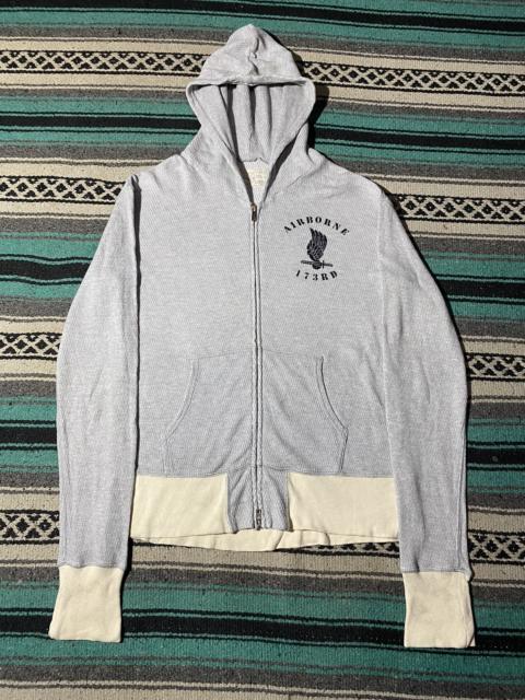 Other Designers Vintage Houston Thermal Zip Hoodie