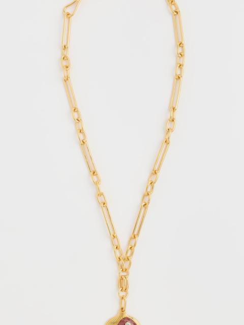 LIZZIE FORTUNATO Pomegranate Pendant Necklace