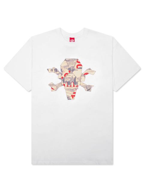 ICECREAM ORIGAMI S/S TEE - WHITE