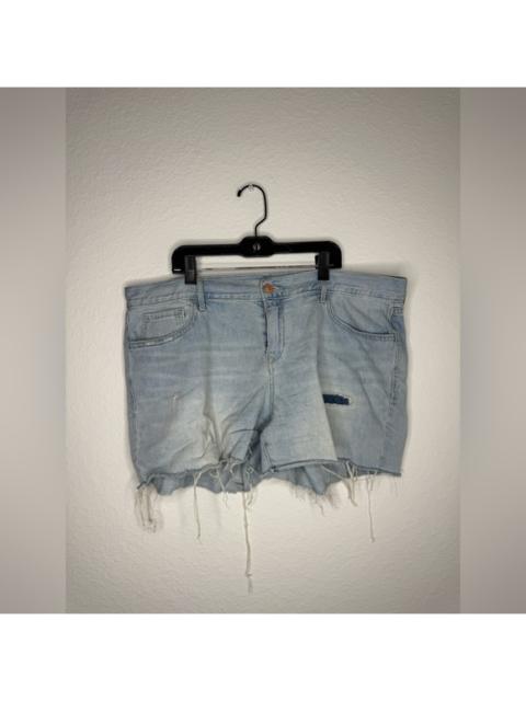 Other Designers Old Navy Light Blue Frayed Denim Shorts BOGO