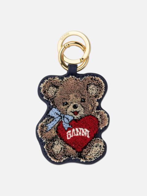 GANNI JOY BEAR KEYRING