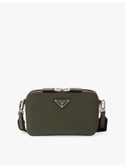 Prada Brique leather shoulder bag