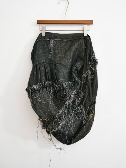 Comme Des Garçons Comme Des Garcons 08AW Irregular Gold Thread Skirt