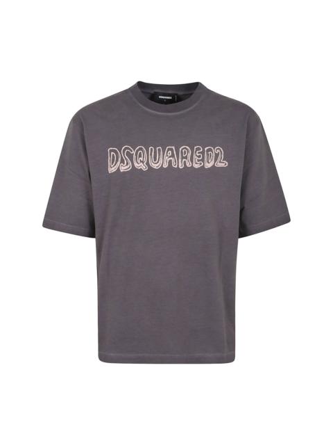DSQUARED2 logo-print T-shirt