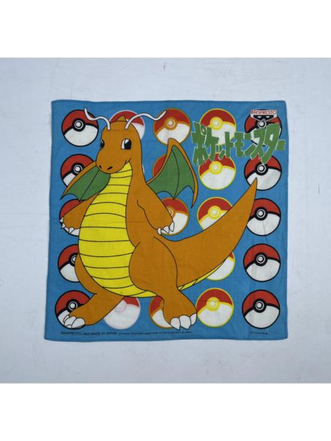 Other Designers Vintage - vintage 1998 banpresto pokemon handkerchief pocket square