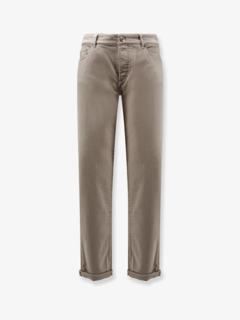 Brunello Cucinelli Brunello Cucinelli Men Traditional Fit Cotton Trousers