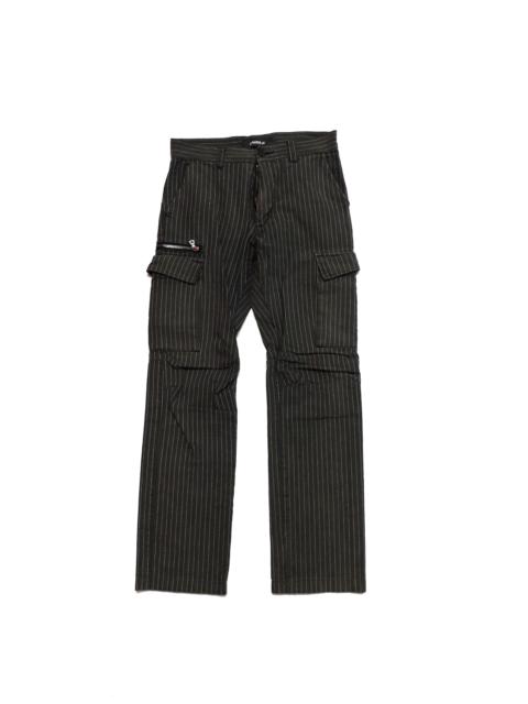 Other Designers Japanese Brand Dabble Stripe MultiPocket Trouser Pants