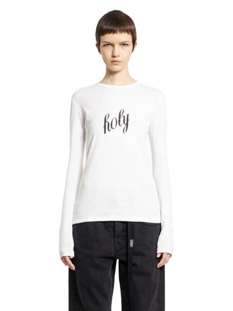Ann Demeulemeester Fiene-Printed-Long-Sleeve-T-Shirt