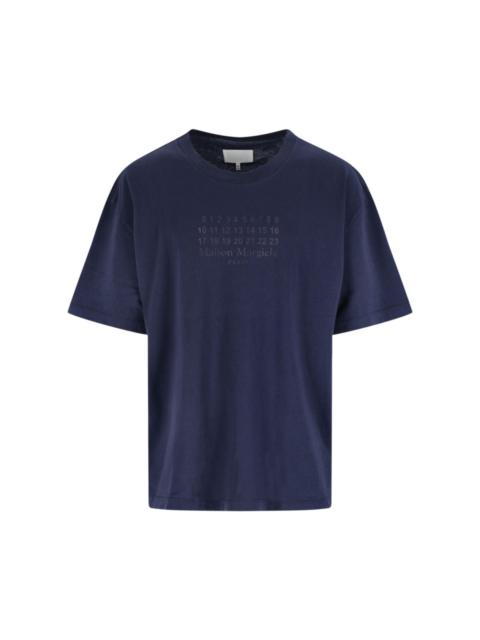 Maison Margiela 'NUMERIC' T-SHIRT